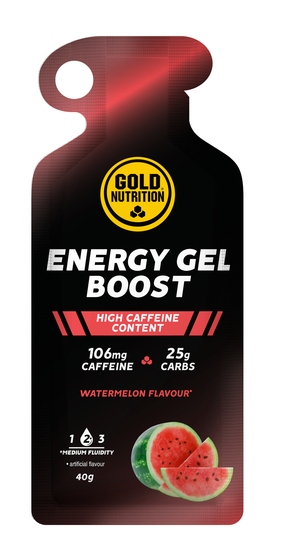 Boost Gel Sandía · Gold Nutrition · 40 gramos