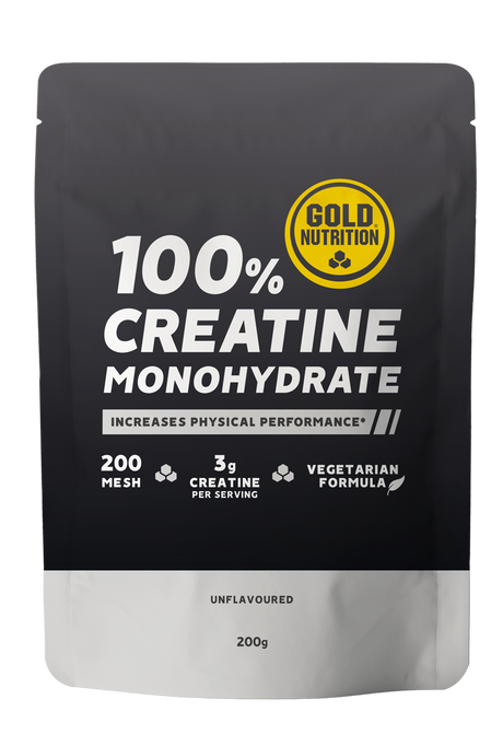Creatine Monohydrate Neutro · Gold Nutrition · 200 gramos