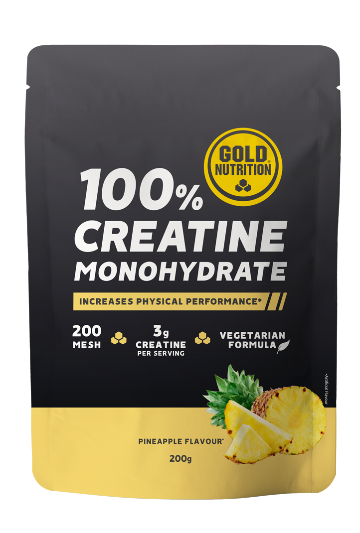 Creatine Monohydrate Piña · Gold Nutrition · 200 gramos