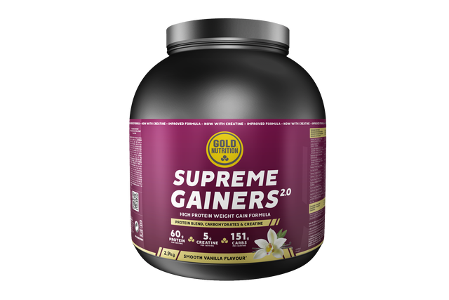 Supreme Gainers 2.0 Vainilla · Gold Nutrition · 2,9 kg