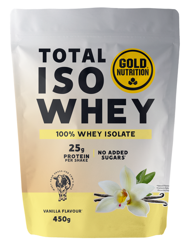 Total Iso Whey Vainilla · Gold Nutrition · 450 gramos