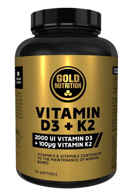 Vitamin D3+K2 · Gold Nutrition