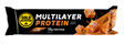Multilayer Bar Low Sugar Caramelo Negro Salado · Gold Nutrition · 50 gramos