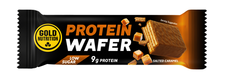 Protein Wafer Bar Caramelo Salado · Gold Nutrition · 30 gramos