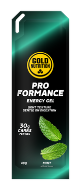 Pro.Formance Energy Gel Menta · Gold Nutrition · 48 gramos