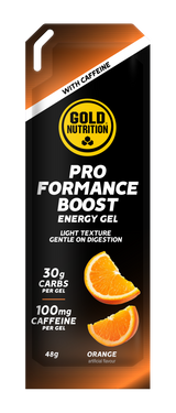 Pro.Formance Energy Gel Naranja · Gold Nutrition · 48 gramos