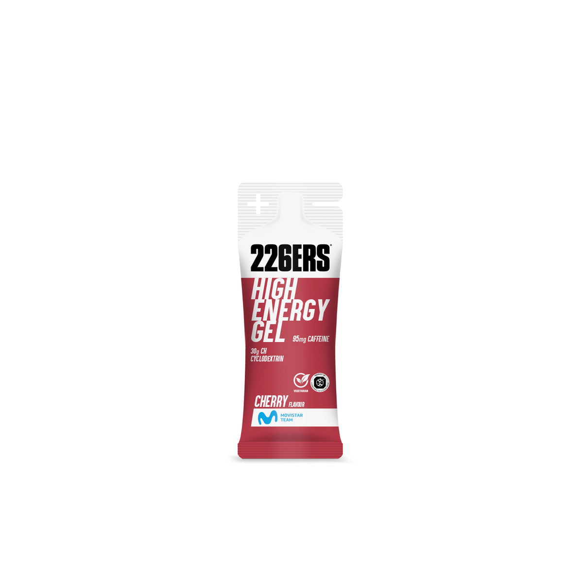 High Energy Gel XS: Sabor Cereza + Cafeína · 226ERS · 45 gramos