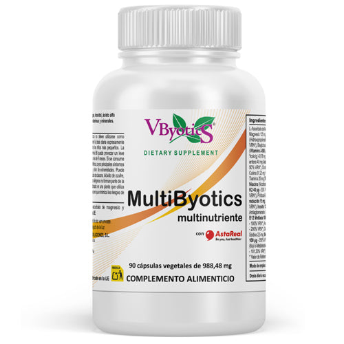 MultiByotics · VByotics · 90 cápsulas