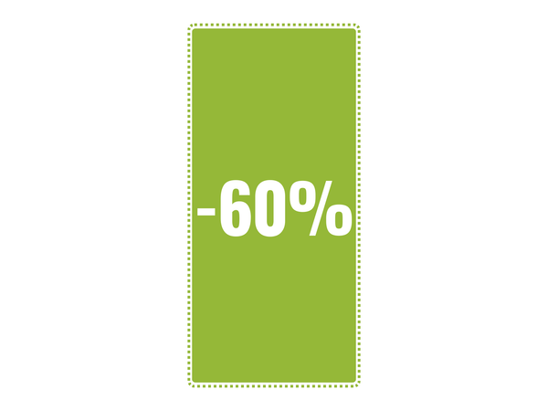 Productos con mas de un 60%