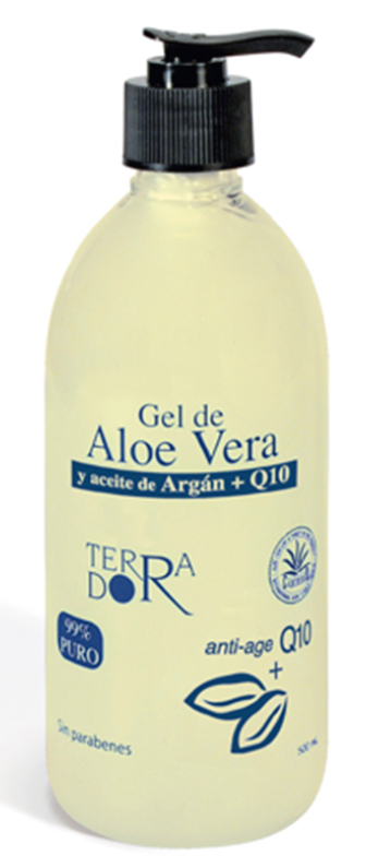 Gel de Aloe Vera y Aceite de Argán   Q10 · Derbos · 500 ml