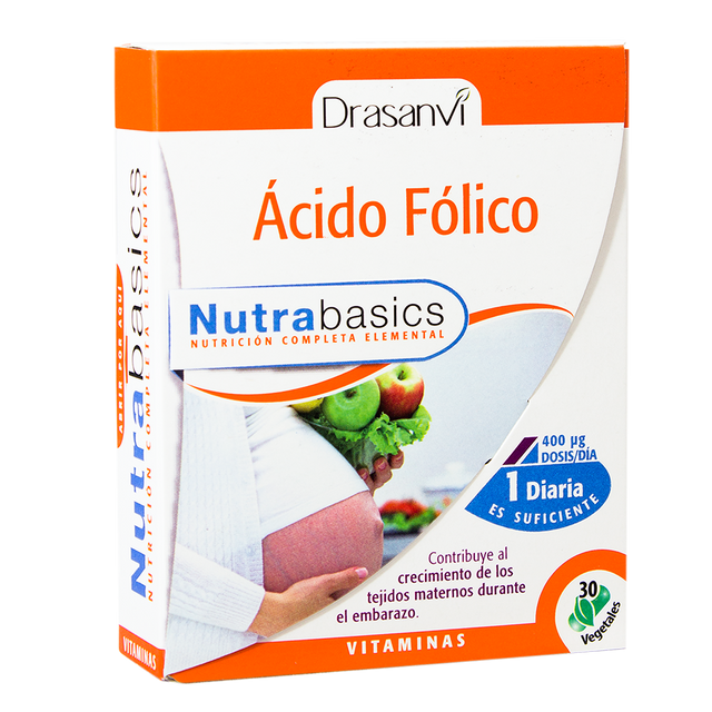 Ácido Fólico · Drasanvi · 30 cápsulas