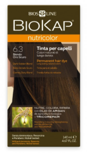 Biokap Nutricolor 6.3 Rubio Dorado Oscuro · Biokop · 140 ml