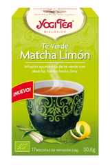 Te Verde Matcha Limon · Yogi Tea · 17 filtros