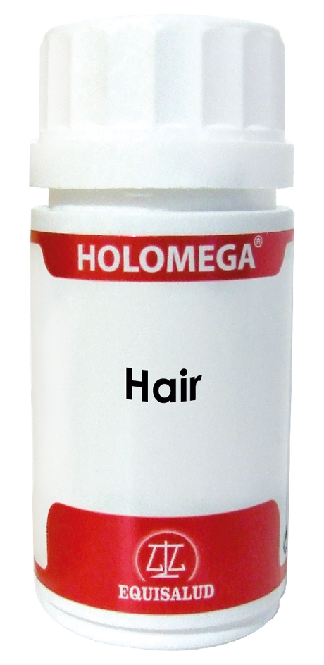Holomega Hair · Equisalud · 50 cápsulas