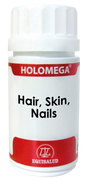 Holomega Hair, Skin, Nails · Equisalud · 50 cápsulas