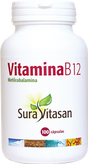 Vitamina B12 (Metilcobalamina) · Sura Vitasan · 100 cápsulas