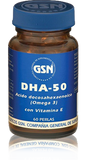 DHA-50 · GSN · 60 perlas