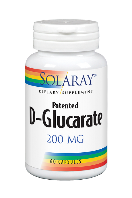 Calcio D-Glucarato · Solaray · 60 cápsulas
