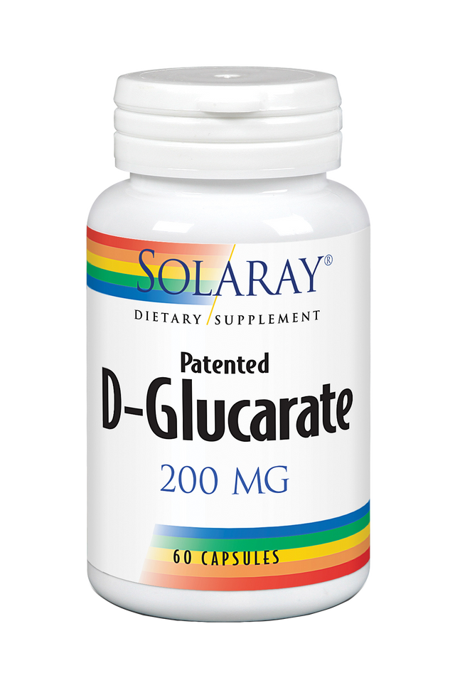 Calcio D-Glucarato · Solaray · 60 cápsulas