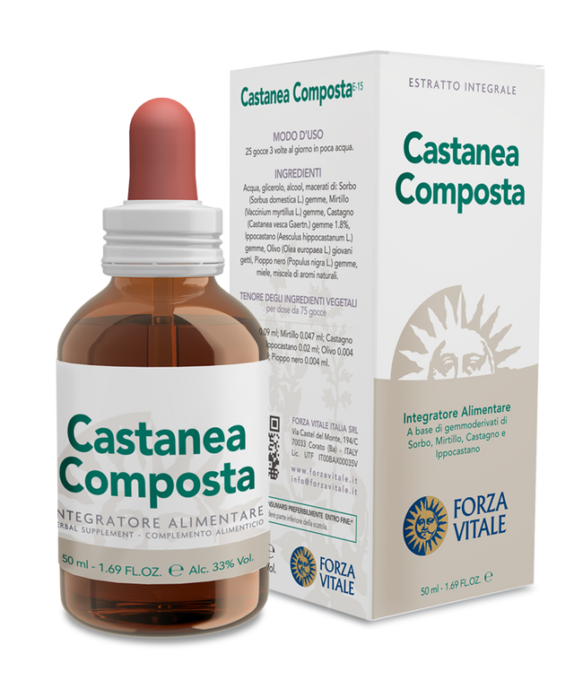 Castanea Composta · Forza Vitale · 50 ml