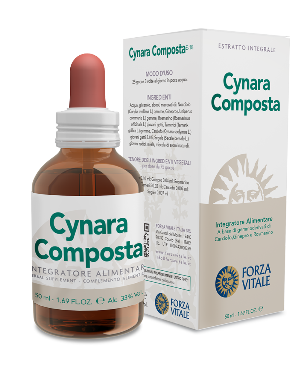 Cynara Composta · Forza Vitale · 50 ml