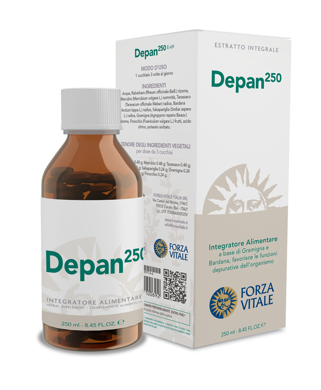 Depan 250 · Forza Vitale · 250 ml