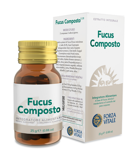 Fucus Composto · Forza Vitale · 25 gramos