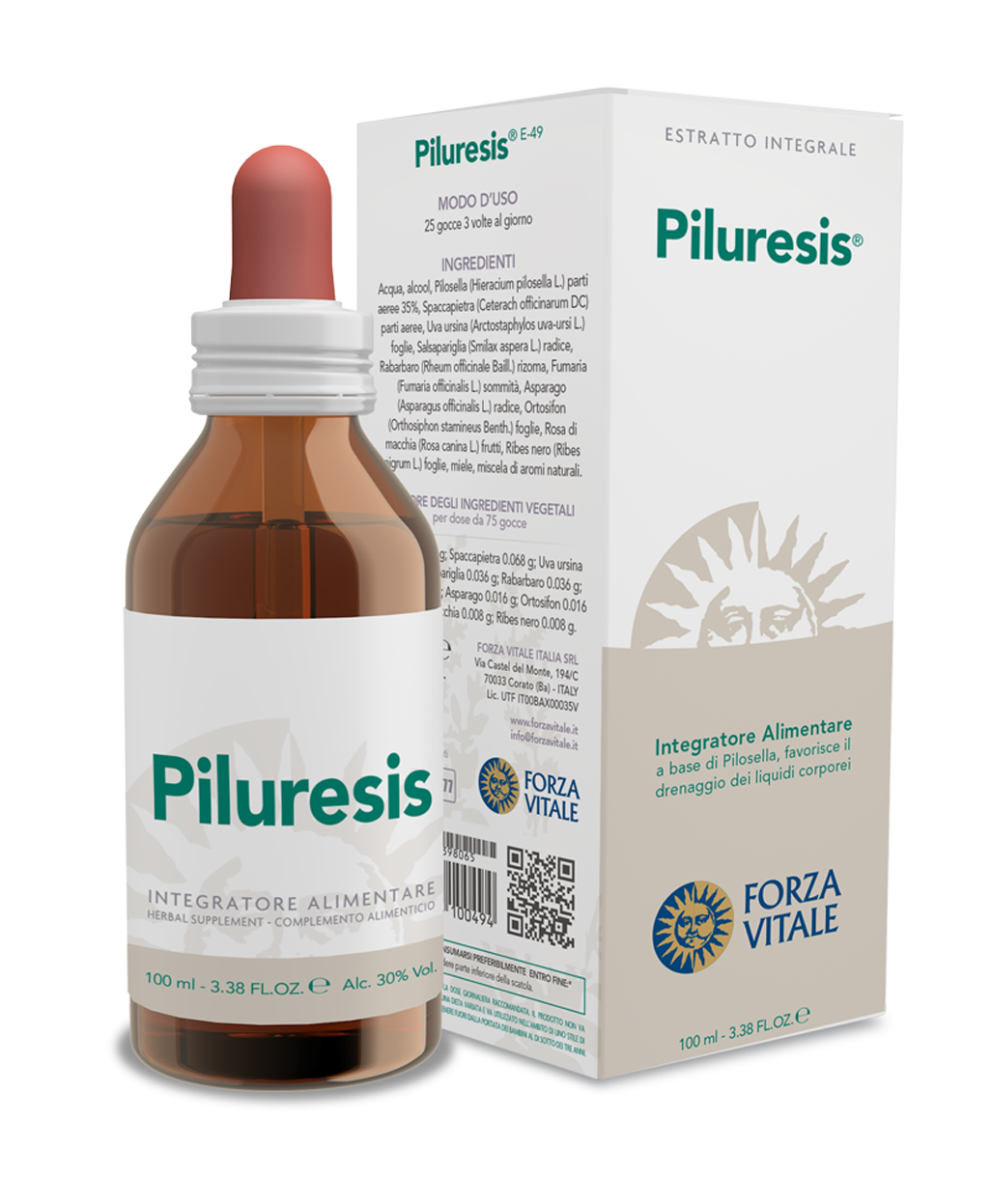 Piluresis · Forza Vitale · 100 ml