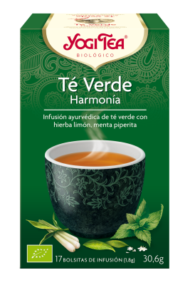 Té Verde Harmonía · Yogi Tea · 17 filtros