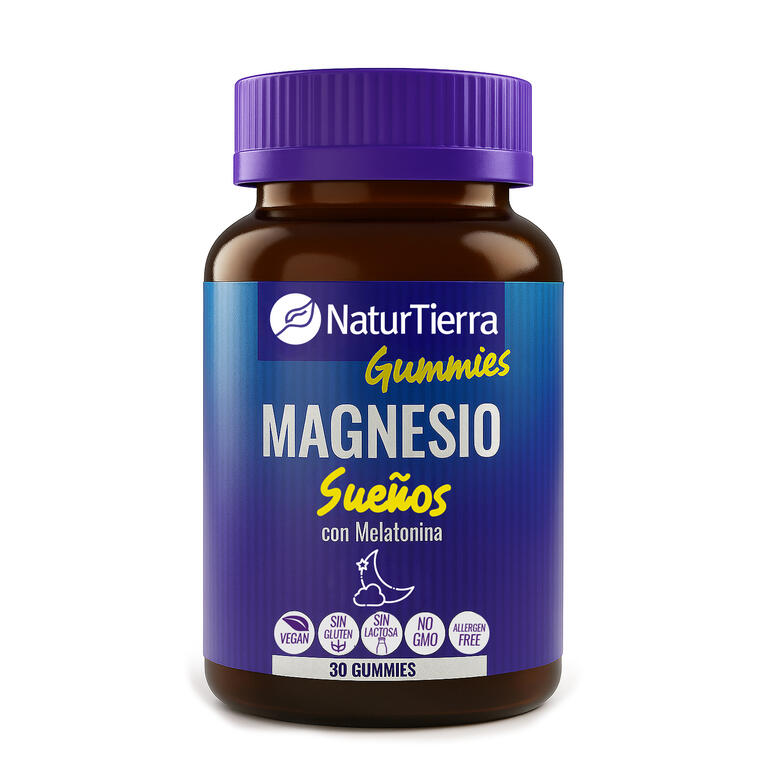 Magnesio Sueños · NaturTierra · 30 gummies