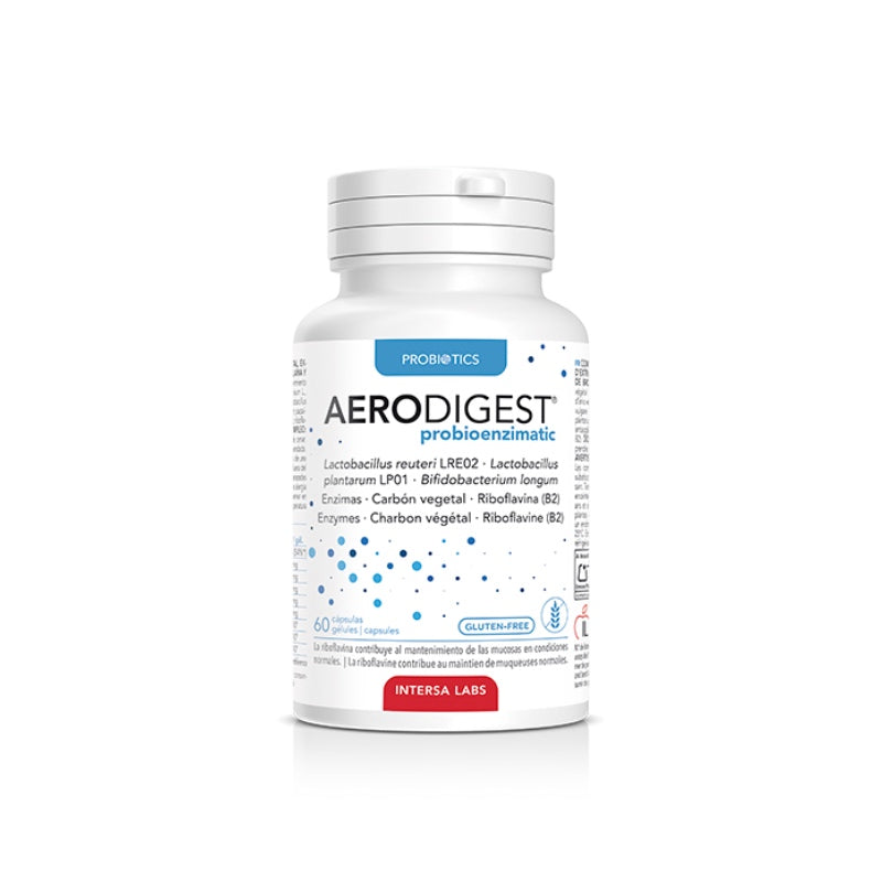 Aerodigest Probioenzimatic · Dietéticos Intersa · 60 cápsulas