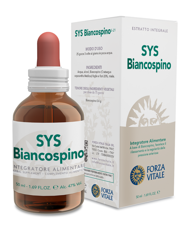 SYS Biancospino · Forza Vitale · 50 ml