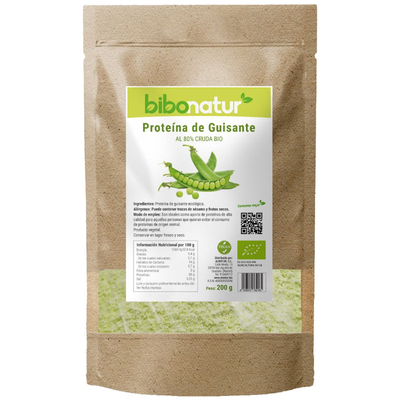 Proteína de Guisante · Bibonatur · 200 gramos