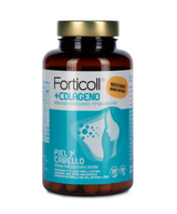 +Colágeno Piel y Cabello · Forticoll · 120 comprimidos