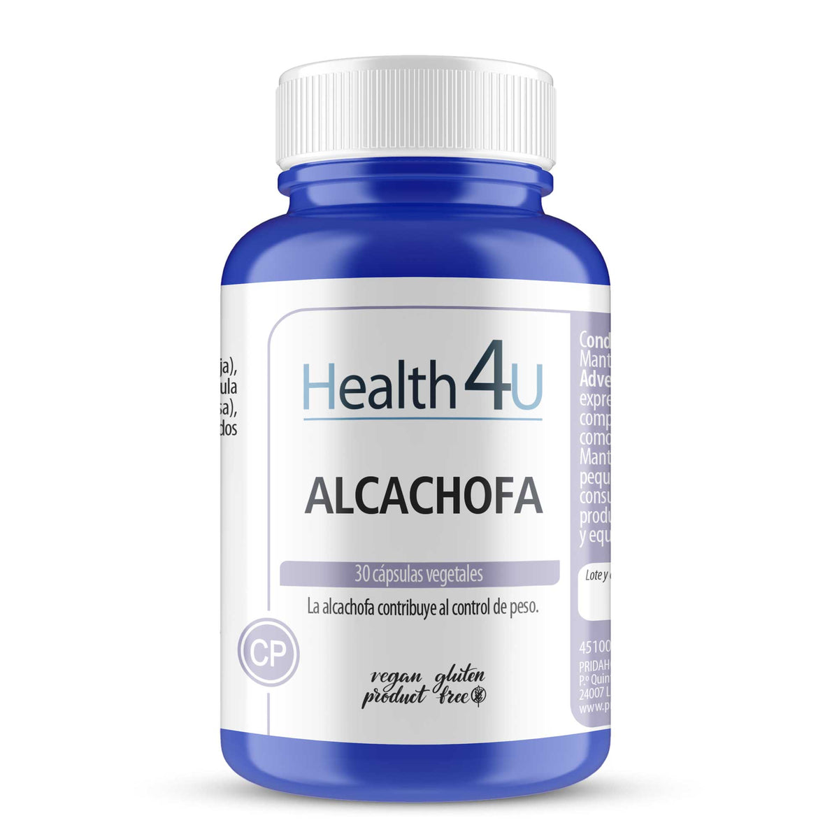 Alcachofa · Health4U · 30 cápsulas