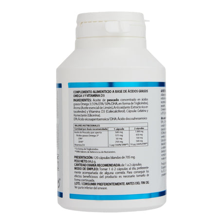 Omega 3 Salud Ósea · Equisalud · 120 cápsulas