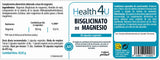 Bisglicinato de Magnesio · Health4U · 30 cápsulas