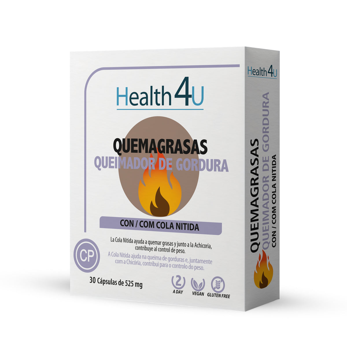 Quemagrasas · Health4U · 30 cápsulas