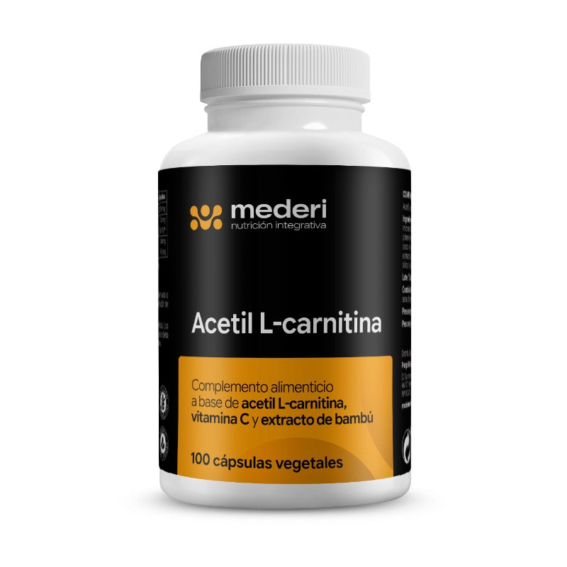 Acetil L-Carnitina · Mederi · 100 cápsulas