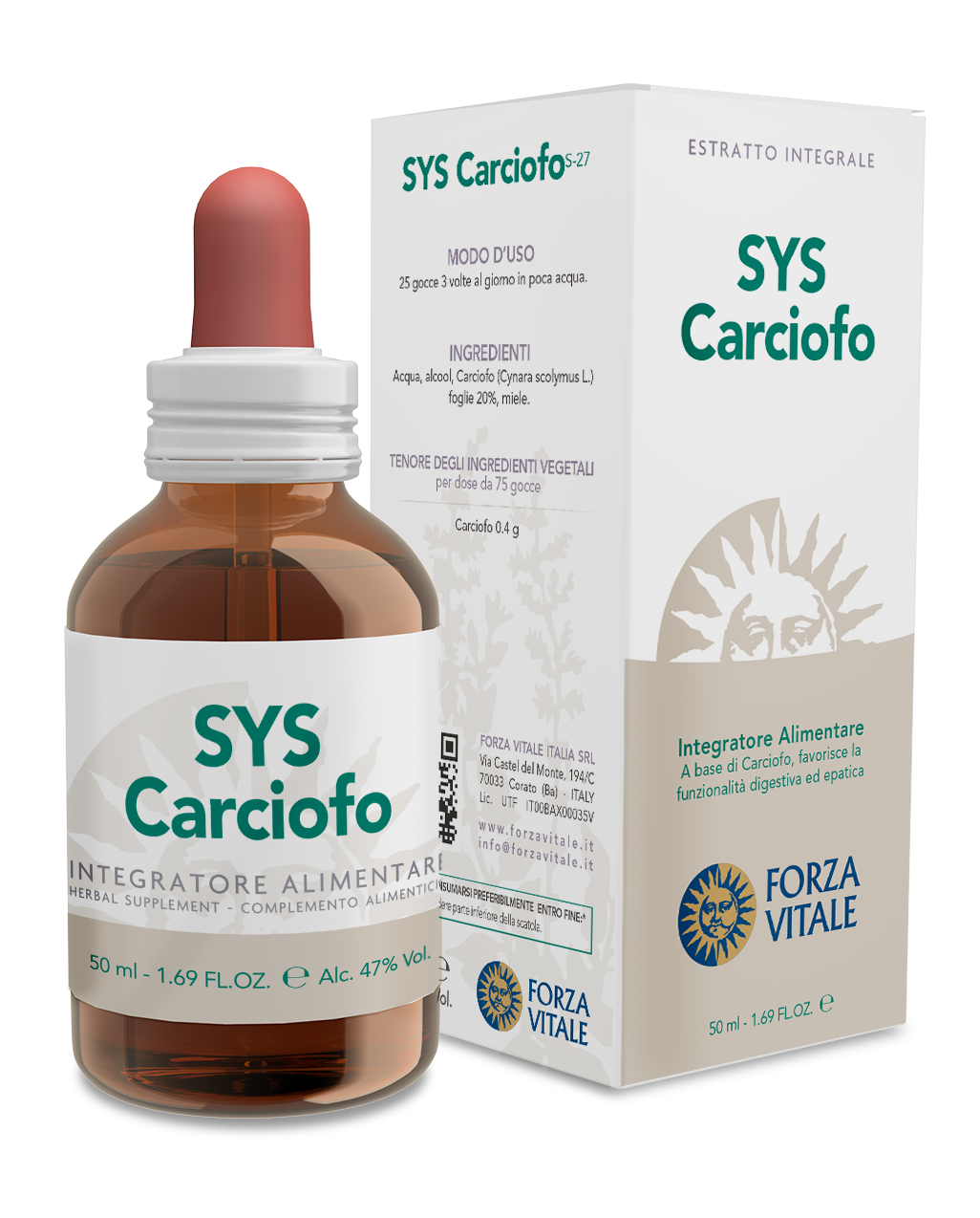 SYS Carciofo · Forza Vitale · 50 ml