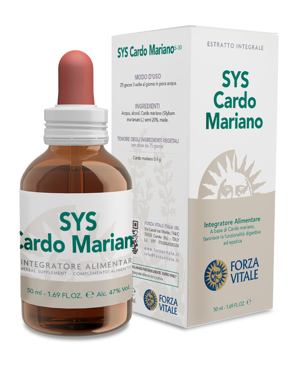 SYS Cardo Mariano · Forza Vitale · 50 ml