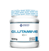 Glutamina: Sabor Ice Blue · Scientiffic Nutrition · 500 gramos