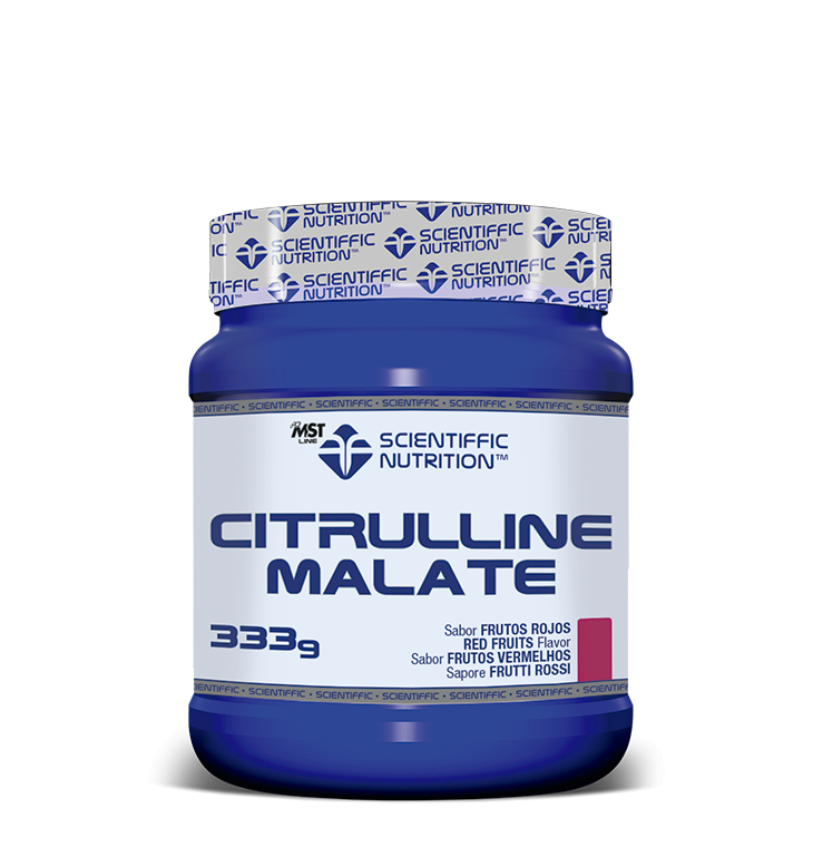Citrulline Malate: Sabor Frutos del Bosque · Scientiffic Nutrition · 333 gramos