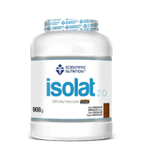 Isolat 2.0 Whey Protein: Sabor Chocolate · Scientiffic Nutrition · 908 gramos
