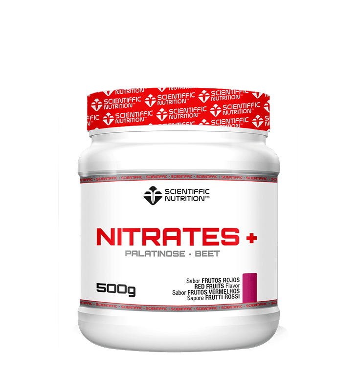 Nitrates+ Sabor Frutos Rojos · Scientiffic Nutrition · 500 gramos