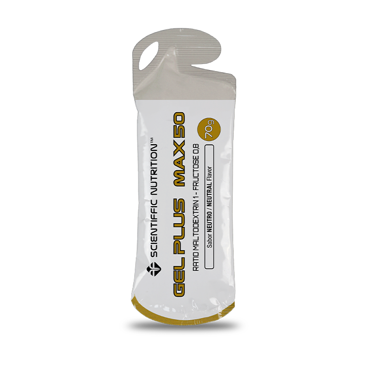 Gel Plus Max 50: Sabor Neutro · Scientiffic Nutrition · 70 gramos [Caducidad 11/2026]