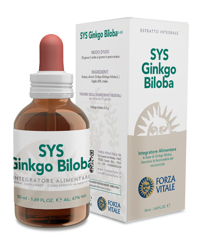 SYS Ginkgo Biloba · Forza Vitale · 50 ml