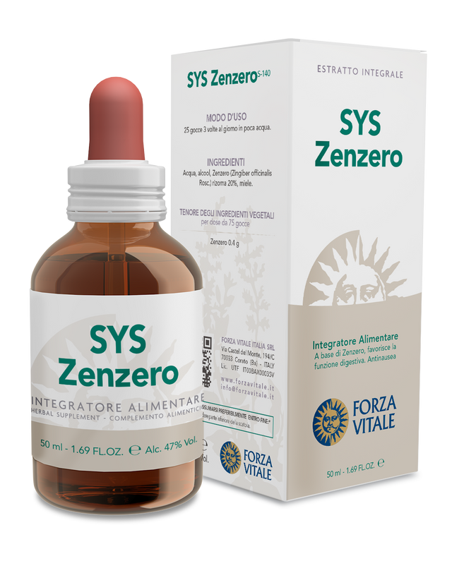 SYS Zenzero · Forza Vitale · 50 ml