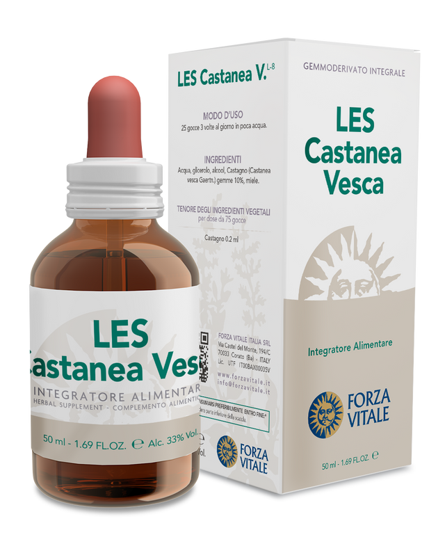 LES Castanea Vesca · Forza Vitale · 50 ml