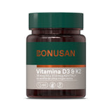 Vitamina D3 y K2 · Bonusan · 60 perlas